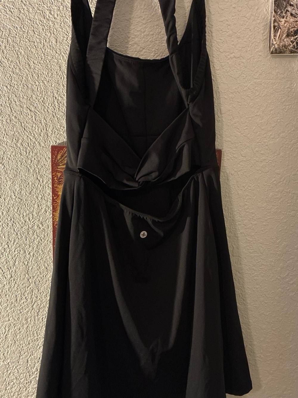Classic Black Sleeveless A-Line Dress